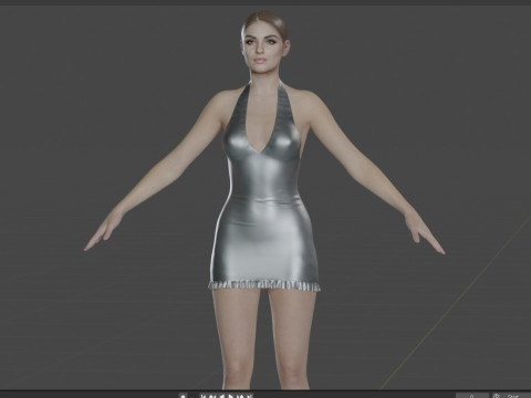 Mila Kunis 3D Модель