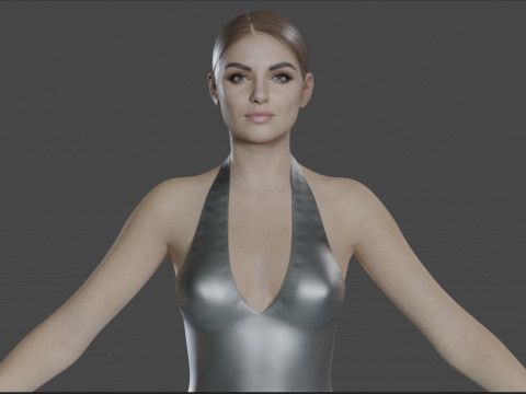 Mila Kunis 3D Модель