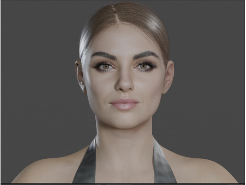 Mila Kunis 3D Модель