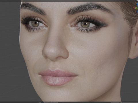 Mila Kunis 3D Модель