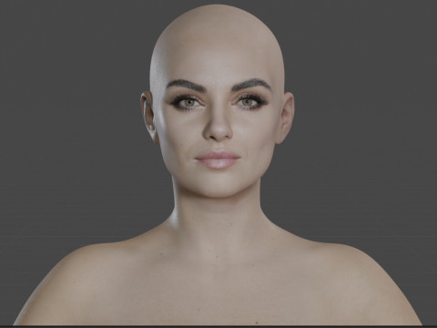 Mila Kunis 3D Модель