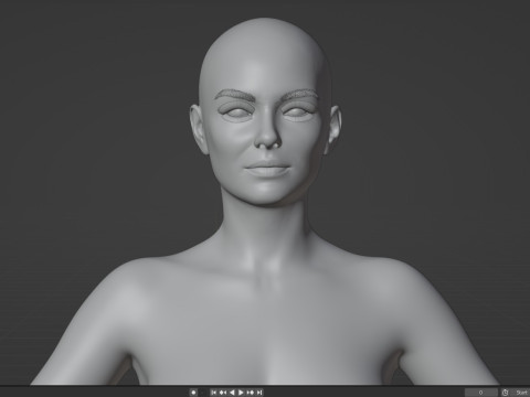 Mila Kunis 3D Модель