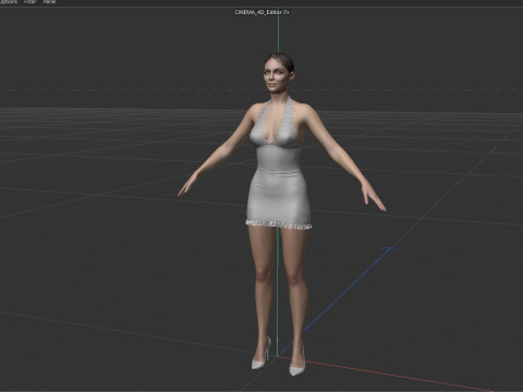 Mila Kunis 3D Модель