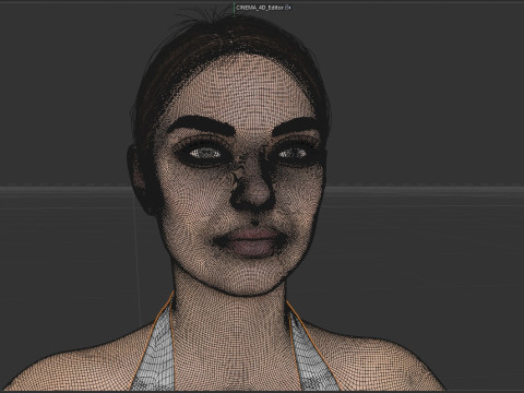 Mila Kunis 3D Модель