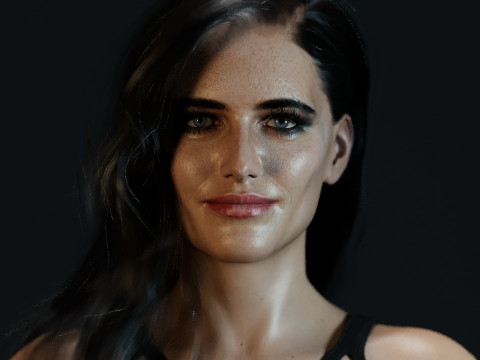 Eva Green 3Dモデル