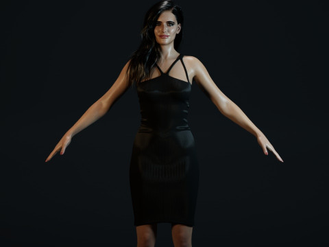 Eva Green Modelo 3D