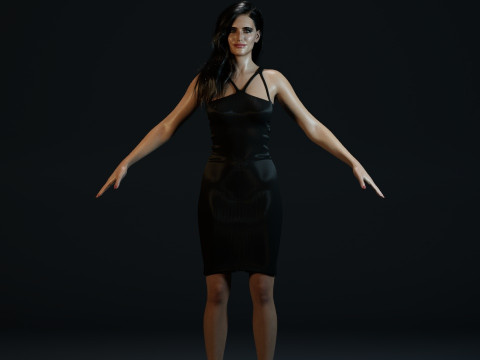 Eva Green Modelo 3D