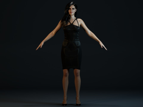 Eva Green Modelo 3D