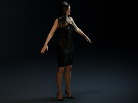 Eva Green Modelo 3D