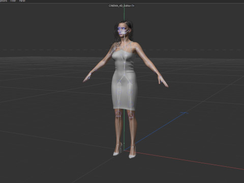 Eva Green Modelo 3D