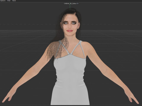 Eva Green Modelo 3D