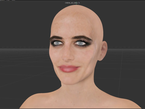 Eva Green Modelo 3D