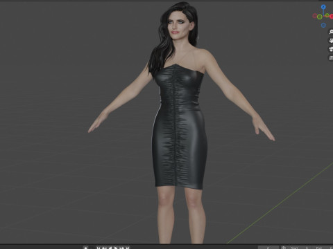 Eva Green Modelo 3D