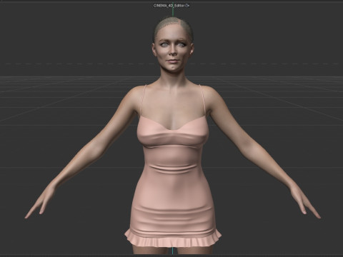 Carey Mulligan Modelo 3D