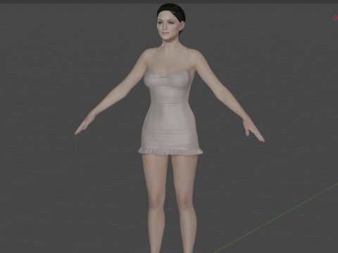 Carey Mulligan Modelo 3D
