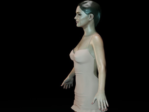 Carey Mulligan Modelo 3D