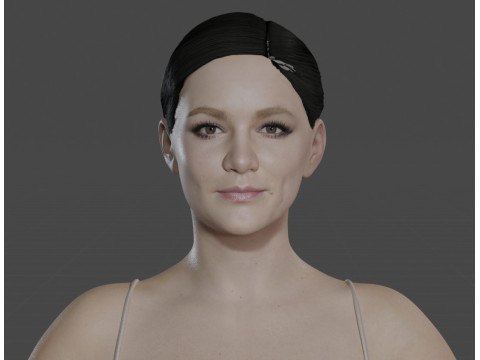 Carey Mulligan Modelo 3D