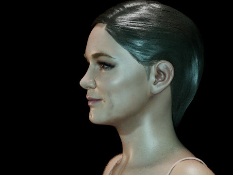 Carey Mulligan Modelo 3D