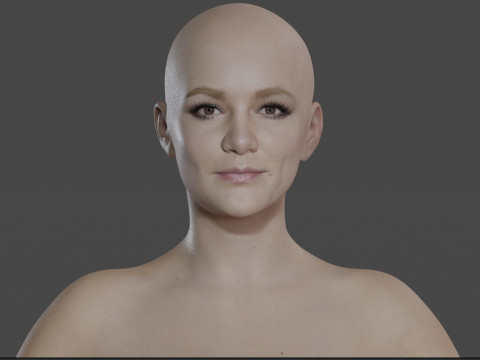 Carey Mulligan Modelo 3D