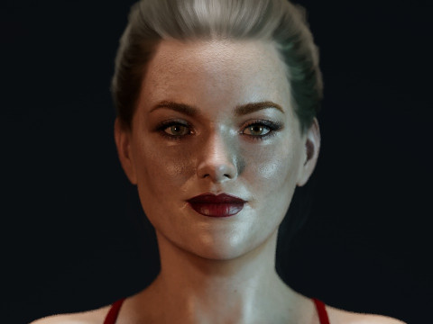 Holliday Grainger 3D Model