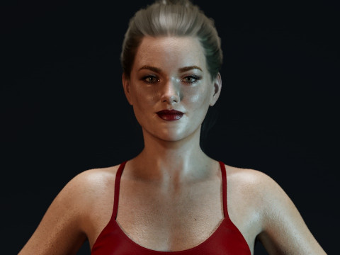 Holliday Grainger Modelo 3D