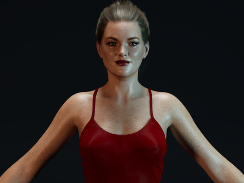 Holliday Grainger Modelo 3D