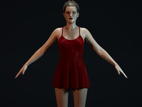 Holliday Grainger Modelo 3D