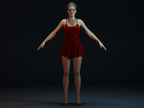 Holliday Grainger Modelo 3D