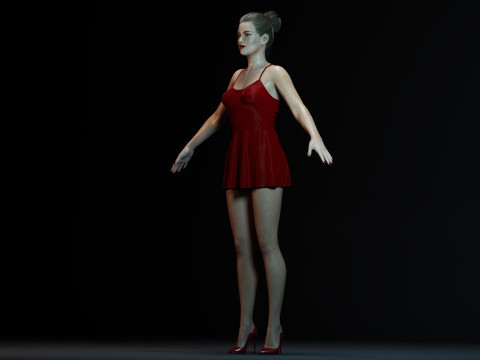 Holliday Grainger Modelo 3D