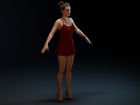 Holliday Grainger Modelo 3D