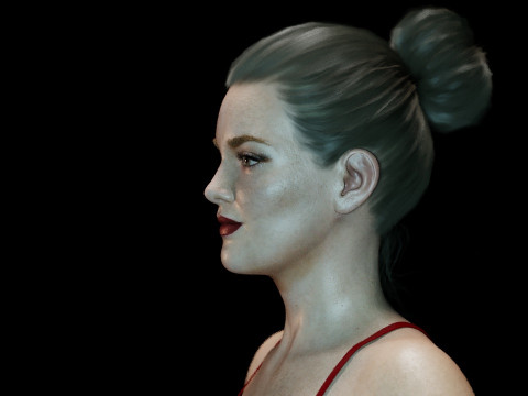 Holliday Grainger Modelo 3D