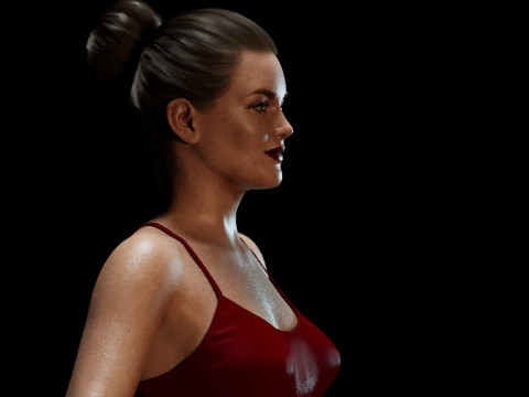 Holliday Grainger Modelo 3D