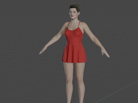 Holliday Grainger Modelo 3D