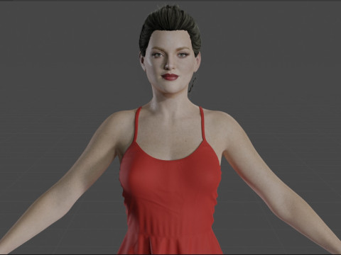 Holliday Grainger Modelo 3D