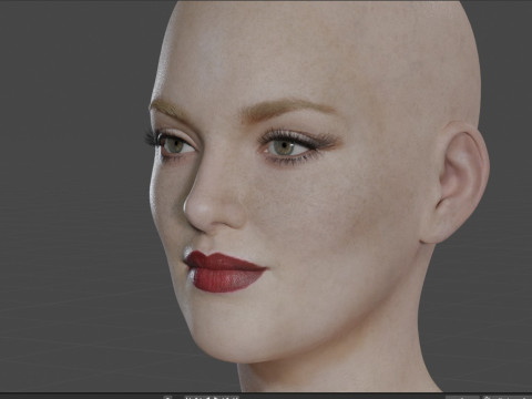 Holliday Grainger Modelo 3D