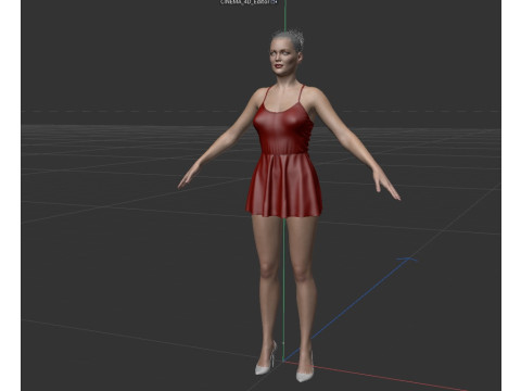 Holliday Grainger Modelo 3D