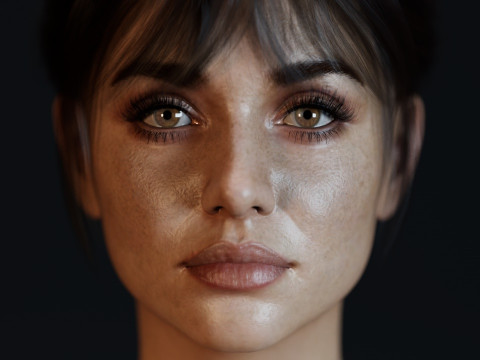Ana de Armas 3Dモデル