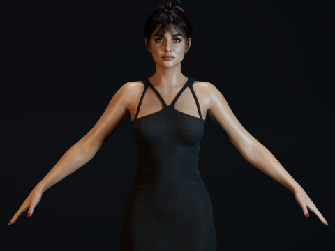 Ana de Armas 3Dモデル