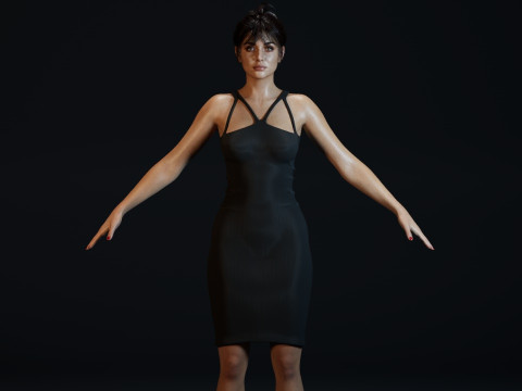 Ana de Armas 3Dモデル