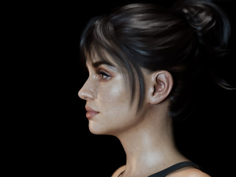 Ana de Armas 3Dモデル