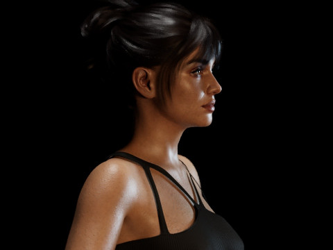 Ana de Armas 3Dモデル