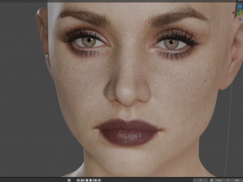 Ana de Armas 3Dモデル