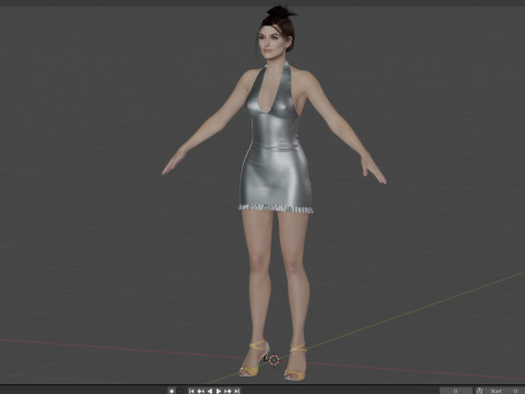 Keira Knightley 3Dモデル