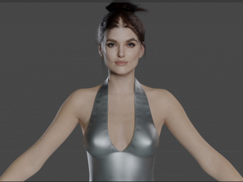 Keira Knightley 3Dモデル