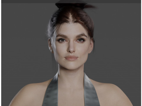 Keira Knightley 3Dモデル