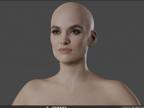 Keira Knightley 3Dモデル