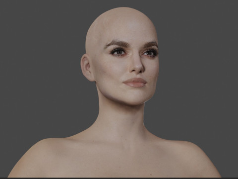 Keira Knightley 3Dモデル