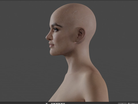Keira Knightley 3Dモデル