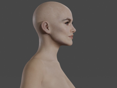 Keira Knightley 3Dモデル
