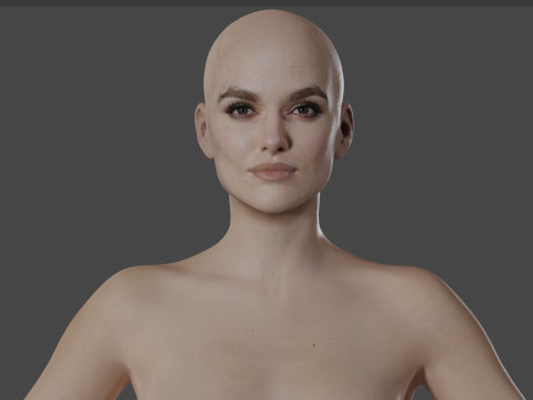 Keira Knightley 3Dモデル